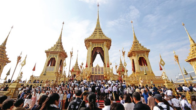 King Rama X of Thailand has granted an extension to the royal crematorium exhibition (Photo: nwnt.prd.go.th)