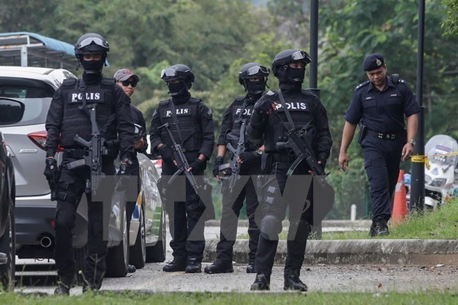Malaysian policemen (Source: EPA/VNA)