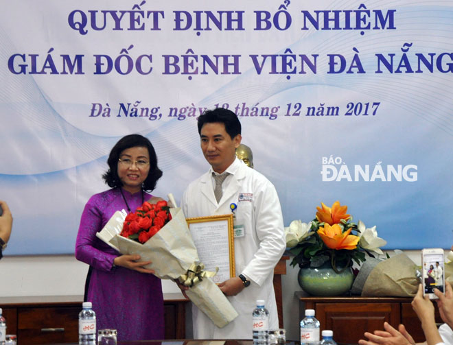 Bệnh viện Đà Nẵng có giám đốc mới