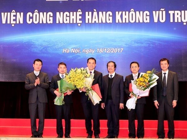Đại học Quốc gia Hà Nội phối hợp với Tập đoàn Viettel ra mắt Viện Công nghệ Hàng không vũ trụ. (Ảnh: Đại học Quốc gia Hà Nội)