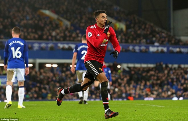 Lingard lập công giúp Manchester United giành chiến thắng. (Nguồn: Getty Images)
