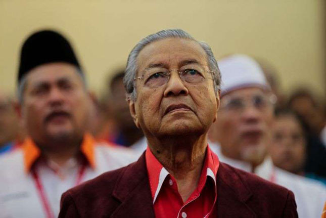 Ông Malaysia Mahathir Mohamad được chọn làm ứng viên thủ tướng.  Ảnh: Malay Mail Online