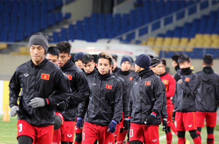 Sân Kunshan Sport Center sẽ là nơi diễn ra cuộc đọ sức giữa U23 Việt Nam và U23 Hàn Quốc.