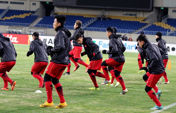 Sau cuộc đọ sức U23 Hàn Quốc, U23 Việt Nam sẽ tiếp tục chơi trận gặp U23 Australia trên sân Kunshan Sport Center.