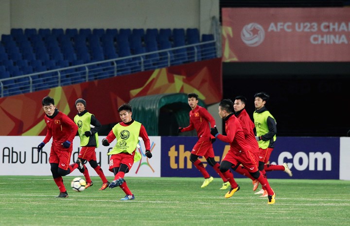 U23 Việt Nam sẽ còn 1 buổi tập cuối cùng vào tối nay trước khi chính thức ra quân tại VCK U23 châu Á.