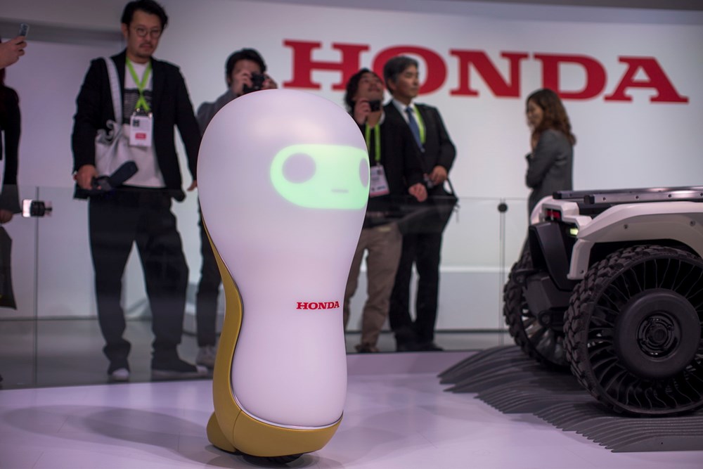 Mẫu robot ý tưởng Honda 3-C18. (Nguồn: AFP)