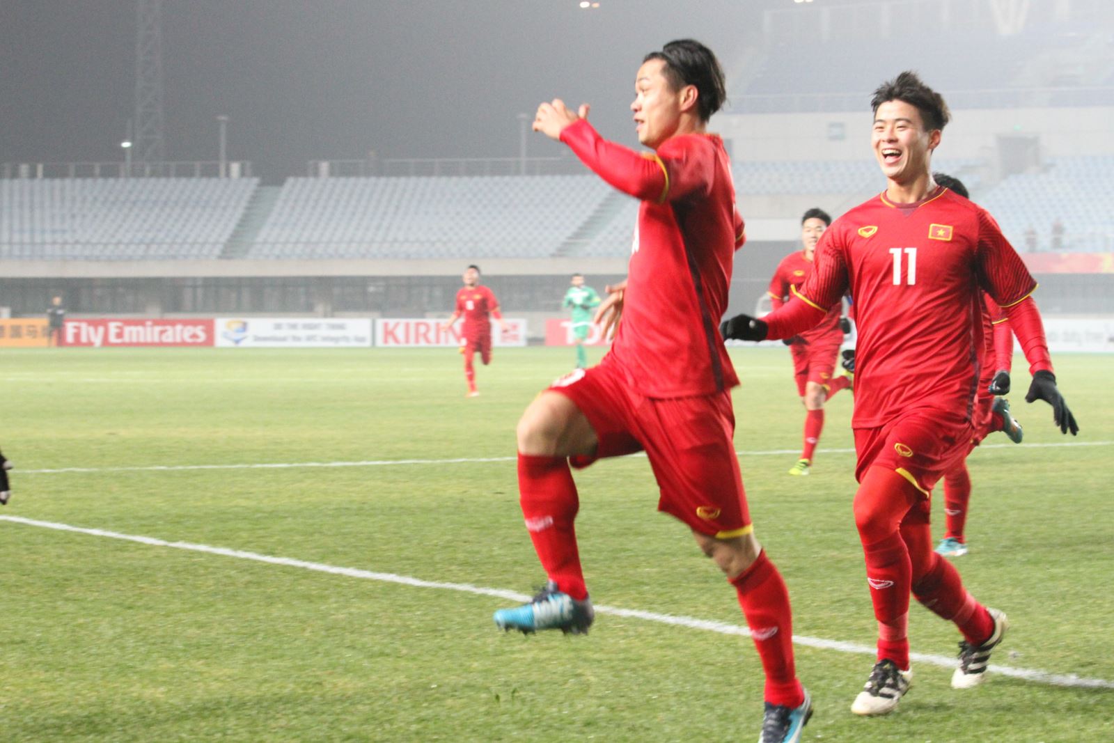 Các cầu thủ U23 Việt Nam đã chơi rất bền bỉ ở giải U23 châu Á năm nay