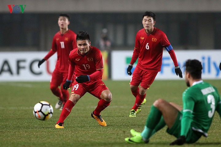 Nguyễn Quang Hải (sau trận tứ kết với U23 Iraq).