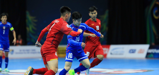 Đội tuyển futsal Việt Nam gặp Uzbekistan ở tứ kết giải futsal châu Á 2018