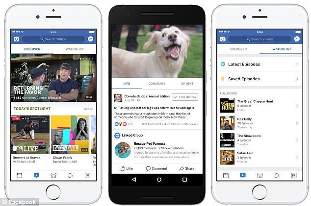 Facebook có thể cải tiến nền tảng xem video tương tự như YouTube