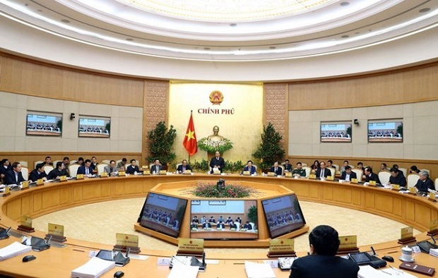 The Government meeting for January (Photo: VNA)