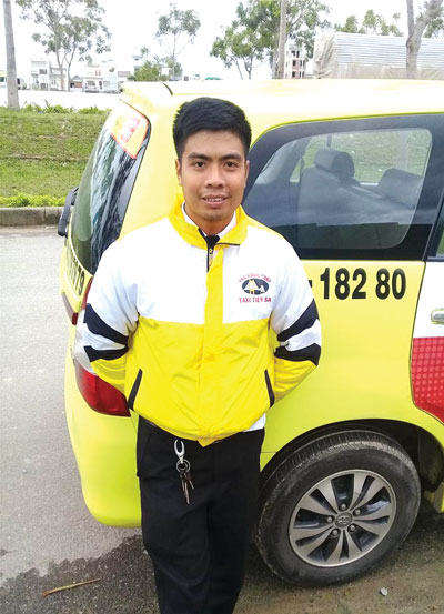 Taxi driver Hoang Sy Luong