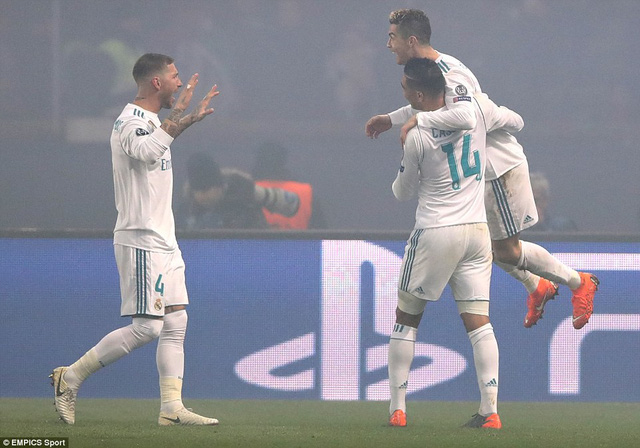Real Madrid lần thứ 8 liên tục có mặt ở tứ kết Champions League