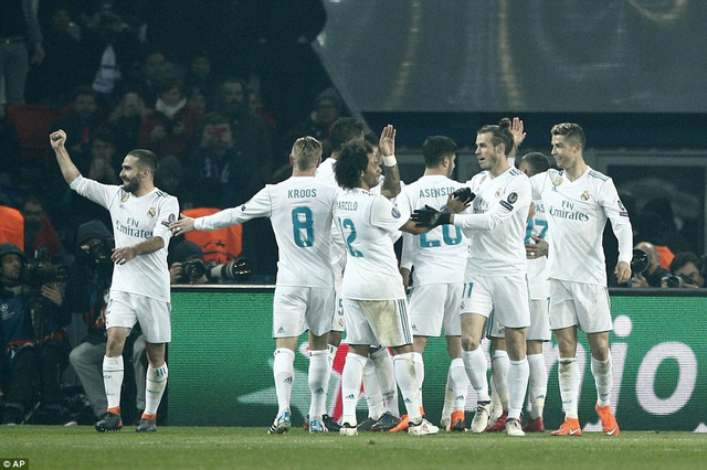 Real Madrid chơi khôn ngoan và có được bàn thắng dẫn trước 1-0 ở phút 51