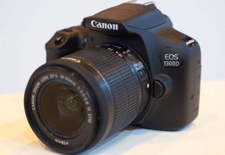 Canon là một thương hiệu nổi tiếng trong ngành nhiếp ảnh với các tùy chọn máy DSLR giá cả rất phải chăng. Canon EOS 1300D là sự lựa chọn tối ưu với một cảm biến 18-megapixel và tích hợp Wi-Fi. Dòng máy có nhiều chế độ chụp khác nhau, cũng như các chế độ cảnh phong phú. Hệ thống menu đơn giản, dễ sử dụng khiến Canon EOS 1300D là máy ảnh lý tưởng cho những người bắt đầu trong nhiếp ảnh.