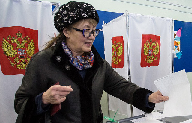 Nga đã mở cửa tổng cộng 97.000 điểm bỏ phiếu cho đợt bầu cử tổng thống này, trong đó 400 điểm bỏ phiếu mở tại nước ngoài để phục vụ kiều bào, Ủy ban bầu cử trung ương Nga cho biết. (Ảnh: TASS)