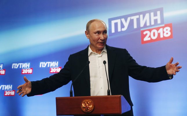 Tổng thống Vladimir Putin khẳng định “thành công đang chờ đợi” nước Nga.Ảnh: AFP/Getty Images