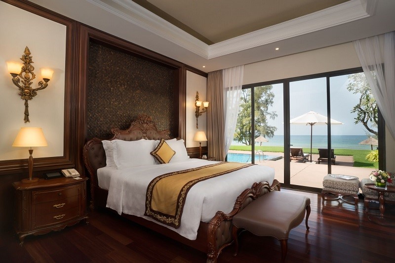 Chủ thẻ VinID có cơ hội trải nghiệm kỳ nghỉ Tổng thống ở Villa Tổng thống Presidental Suite Villa tại Vinpearl Phú Quốc Resort trị giá lên tới 200 triệu đồng.