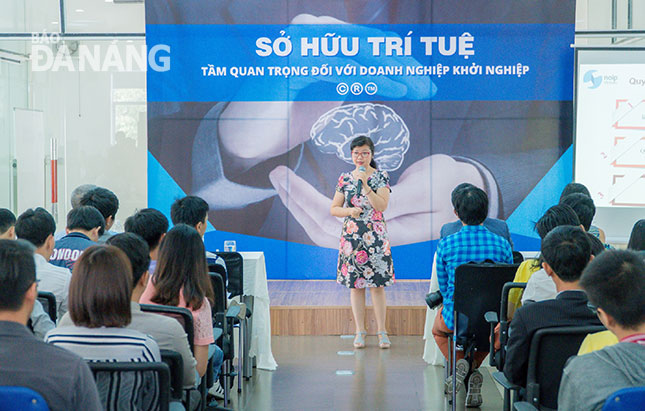 Văn phòng đại diện Cục Sở hữu trí tuệ tại Đà Nẵng thông tin đến các doanh nghiệp về vấn đề sở hữu trí tuệ.