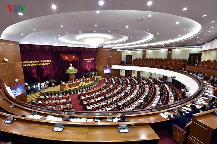 Toàn cảnh khai mạc Hội nghị Trung ương 7 khóa XII tại Hà Nội
