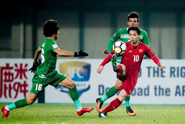 Bóng đá Việt Nam sẽ tái ngộ bóng đá Iraq tại Asian Cup 2019