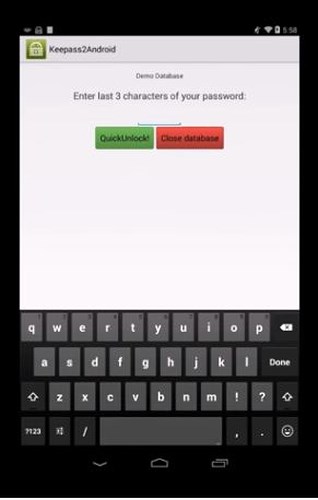 Keepass2Android Password Safe là nguồn mở và là một trong những lựa chọn thú vị của người dùng để quản lí mật khẩu của họ./.