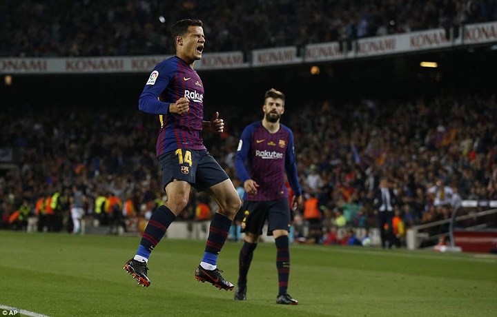   Siêu phẩm của Philippe Coutinho ở phút 57 giúp Barca giành chiến thắng tối thiểu trước Real Sociedad.