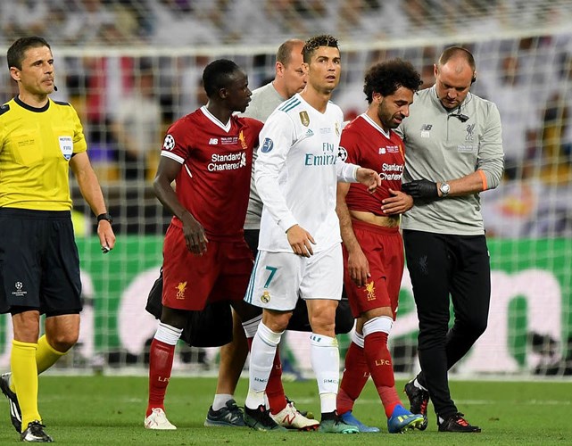 Ronaldo thi đấu không tốt ở vòng bán kết và cả trận chung kết Champions League với Liverpool, khi không ghi được bàn thắng nào.