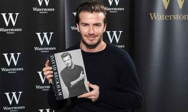 David Beckham và cuốn tự truyện.