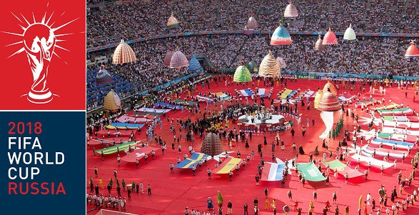 Buổi lễ khai mạc World Cup 2018 diễn ra ở Luzhniki