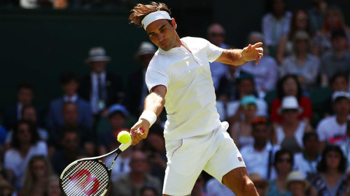 Roger Federer có khởi đầu thần tốc trong năm thứ 20 dự Wimbledon. Ảnh: Sky Sports