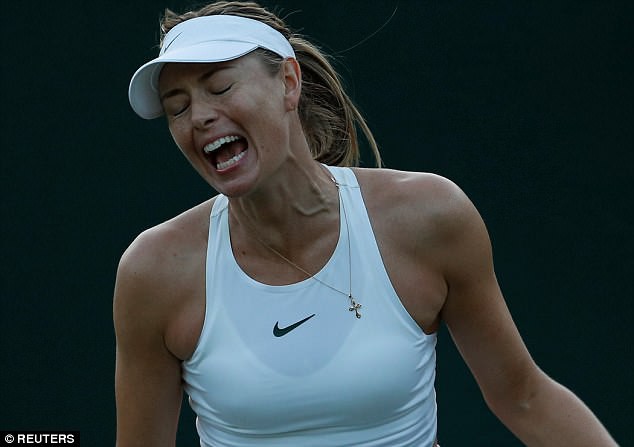 Sharapova gây thất vọng lớn khi không thể tiến sâu ở Wimbledon.