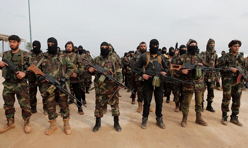 Các tay súng nổi dậy thuộc tổ chức Quân đội Syria Tự do (FSA). Ảnh: Reuters