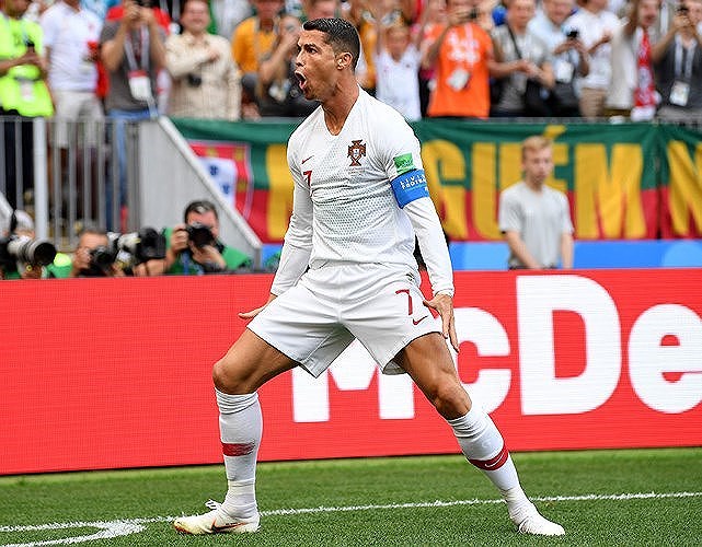 3. Cristiano Ronaldo (Bồ Đào Nha): 4 bàn thắng