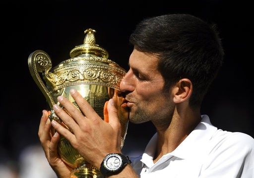 Djokovic đăng quang lần thứ tư ở Wimbledon