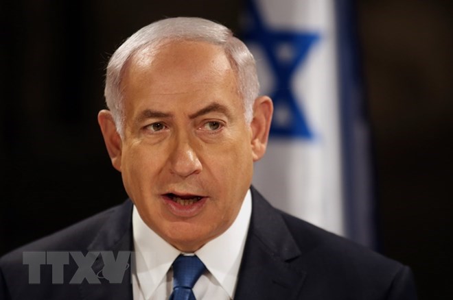 Thủ tướng Israel Benjamin Netanyahu. (Nguồn: EPA/TTXVN)
