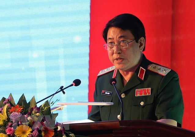 Thượng tướng Lương Cường, Chủ nhiệm Tổng cục Chính trị Quân đội Nhân dân Việt Nam. (Ảnh: Dương Giang/TTXVN)