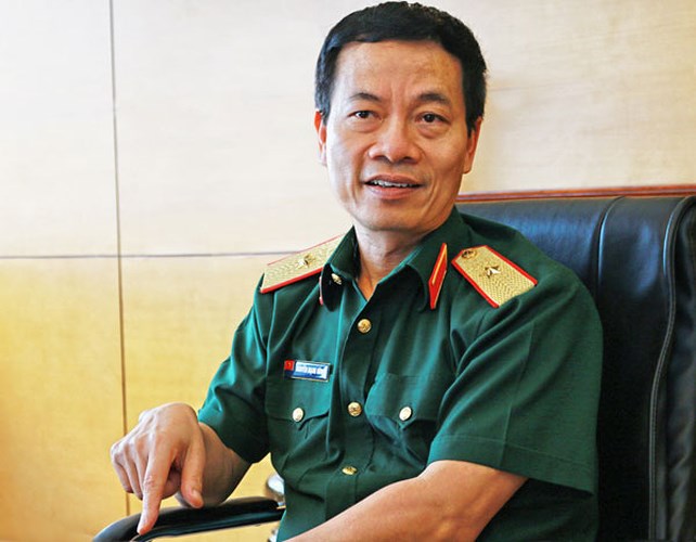 Ông được thăng quân hàm Thiếu tướng năm 2012. (Ảnh: Diễn đàn doanh nghiệp) 