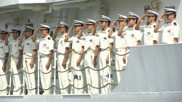 Japanese crew members