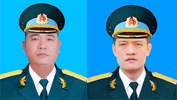 Thượng tá Phạm Giang Nam và Trung tá Khuất Mạnh Trí