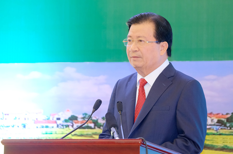 Phó Thủ tướng Trịnh Đình Dũng phát biểu khai mạc hội nghị. Ảnh: VGP