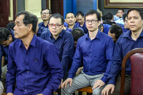 Vụ án có tổng cộng 46 bị cáo. Ảnh: Thành Nguyễn.