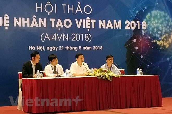 Các chuyên gia cho rằng, thị trường của AI là rất lớn và Việt Nam cần tập trung để phát triển, bắt nhịp với cách mạng công nghiệp 4.0. (Ảnh: CTV/Vietnam+)