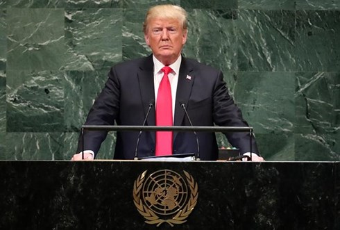 5 điểm nhấn trong phát biểu của ông Trump tại Đại hội đồng Liên Hợp Quốc