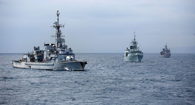 Một số tàu chiến của NATO (Ảnh minh họa: Reuters)