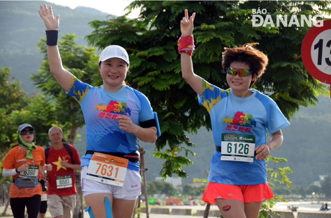 Các cuộc thi marathon quốc tế Đà Nẵng tạo được tiếng vang ngày càng lớn với các VĐV trên toàn thế giới.
