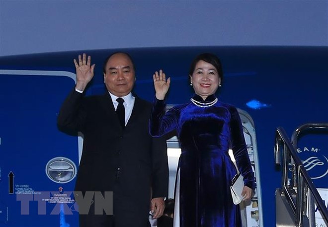 Thủ tướng Nguyễn Xuân Phúc đã tới thủ đô Tokyo của Nhật Bản