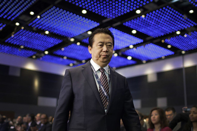 Cựu Chủ tịch Interpol bị điều tra hối lộ và phạm tội chính trị tại Trung Quốc
