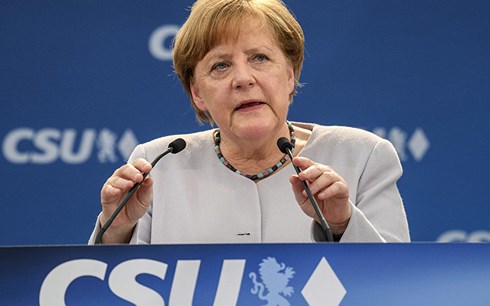 Thủ tướng Đức Angele Merkel. (Ảnh: AP)