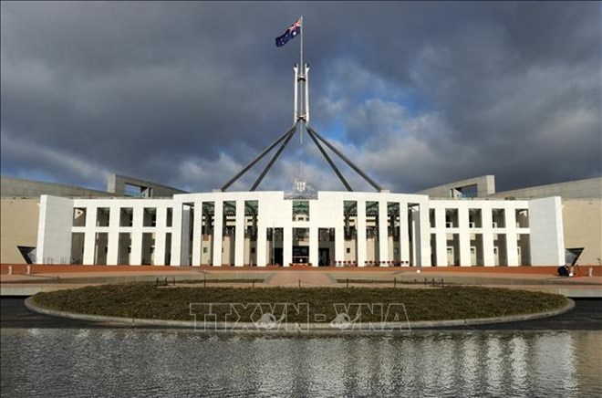 The Parliament House of Australia in Canberra. (Photo: VNA)